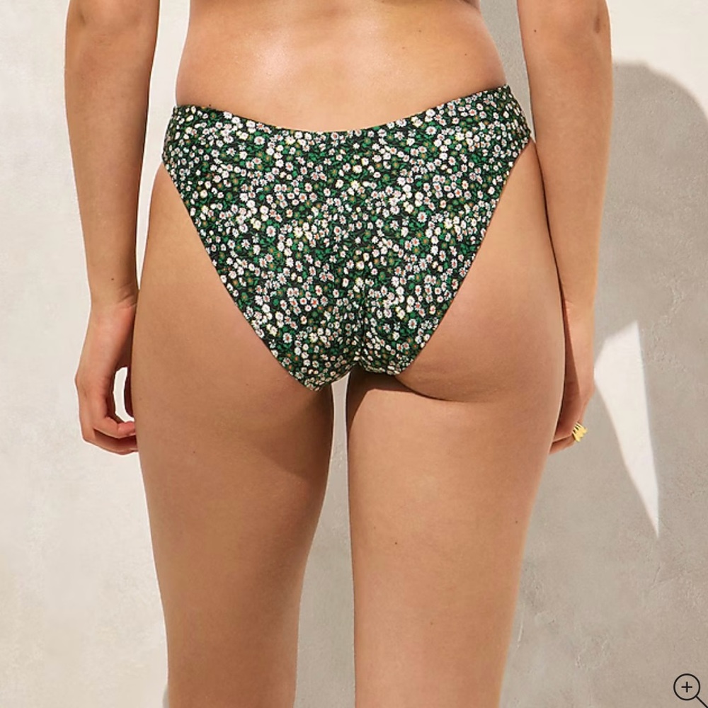 ☀️🌞SUMMER TIME🏖️🏝️ J. Crew Black Floral Bikini Bottom